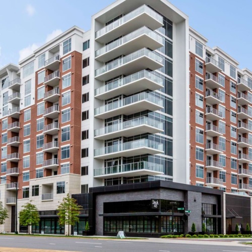 Element SouthPark Retail Exterior of Element SouthPark apartment