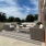 Outdoor patio furniture on large apartment balcony